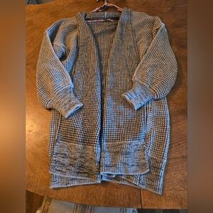 Women's Gray Sweater Cardigan